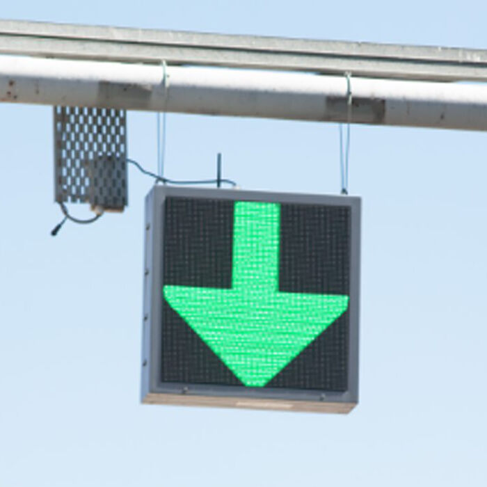 Lane Control Signs Riyadh LED Lane Control Sign with JT/T 431-2000 Standard