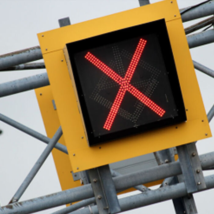 Quake Led Lane Control LED Lane Control Sign with Super Bright LED