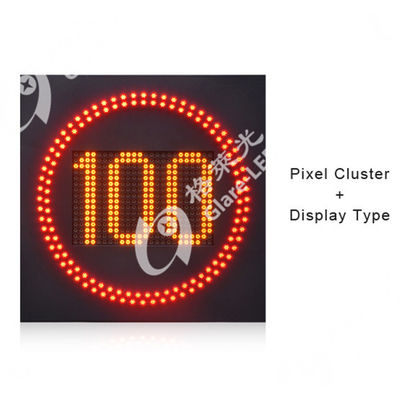 Radar Detection LED Flashing Variable Speed Limit Pre-warning Sign ...