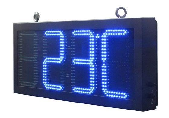 Digital Wall Clock with Temperature and Humidity Display Large LED ...