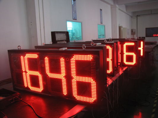 16 Inch Electronic LED Wall Clock Remote Control Temperature Calendar ...