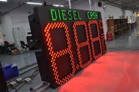 จอดน้ํามัน 60 นิ้ว LED Screen Remote Control และมุมมอง 100