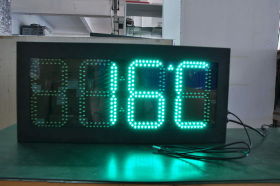 Outdoor Led Time And Temperature Display With 8