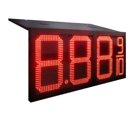 Outdoor Waterproof Gas LED Signs with Red Tube Chip Color 8.889/10 ...
