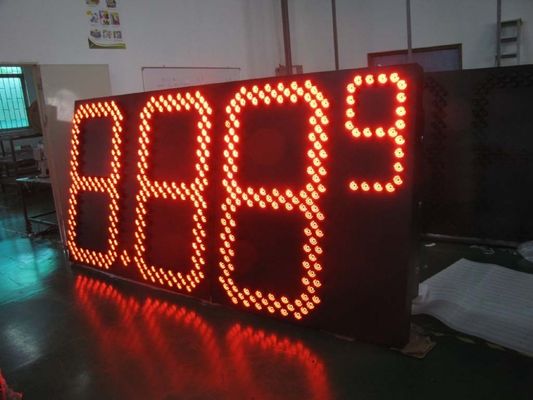 8.888 Number Format LED Gas Station Sign Exported to Worldwide with ...