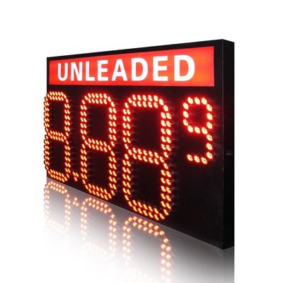 USA 8.889 LED Gas Sign with System Connectivity 3G RF/TCP/IP vms ...