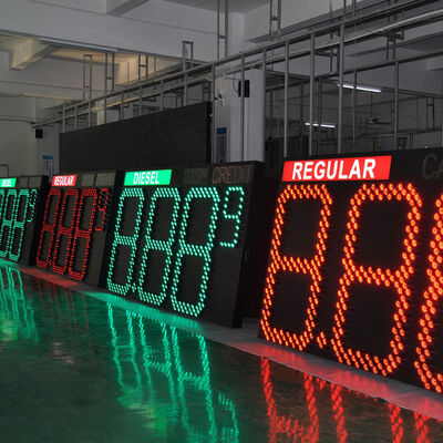 Pixel Tube Led Gas Price Signs 60inch Express Projector Led Oil Price ...