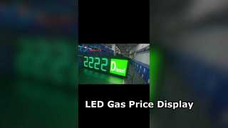 LED Gas Price Display